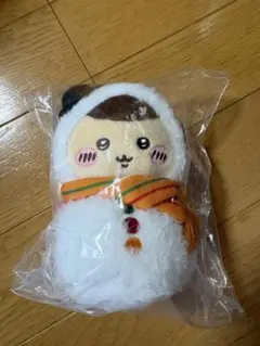 ちいかわ雪だるま ぬいぐるみ くりまんじゅう