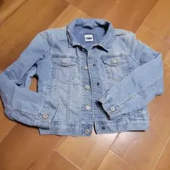 【GapKids】130cm ライトブルー デニムジャケット