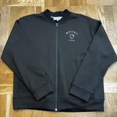 ボギーラウンジ BOGEY LOUNGE ジップブルゾン L 黒 しまむら