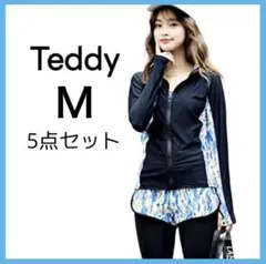 新品タグ付き 水着5点セット Ｍサイズ ラッシュガード ショートパンツ ショーツ