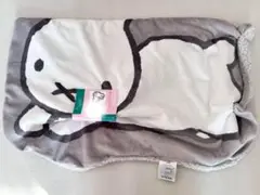 ミッフィー ダイッカットブランケット　グレー　新品