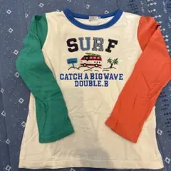 DOUBLE.B サーフスタイル 長袖カットソー 130cm