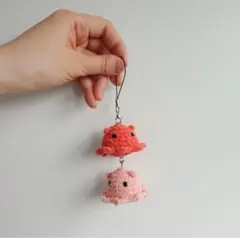 メンダコ ２連ストラップ