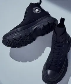 Converse ブラック ハイカットスニーカー