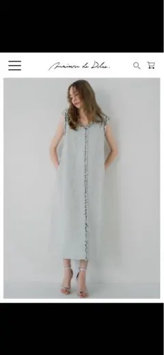 maison de Dolce メゾンドドルチェ ツイードワンピース フリンジ 中古・古着通販】maison de dolce (メゾンドドルチェ) ツイード