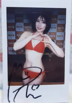 佐野なぎさ dvd 購入特典直筆 サイン入りチェキ 店舗限定 - メルカリ
