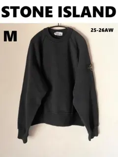【美品】STONE  スウェット ブラック ロコワッペン RFID 美品】STONE ISLAND スウェット ブラック ロコワッペン RFID - メルカリ