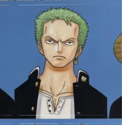 最強ジャンプ3月号付録 顔写真風ステッカー【ロロノア・ゾロ】