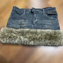 ショートパンツ　ボア付き