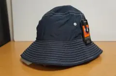 ニューハッタン★ナイロンバケットハット★L/XL/ネイビー★タグ付き