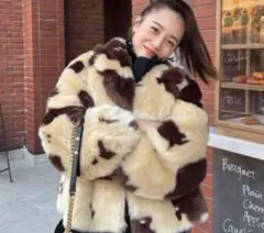 Sea Room lynn ファーコート　COW ファー　シールームリン