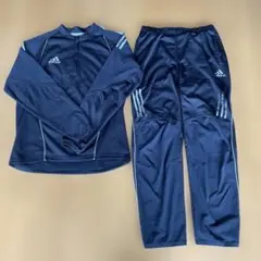 adidas ジャージ上下セット ブラック Lサイズ