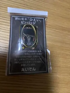 ひえい　ピンバッジ