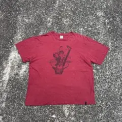 90s OLD NAVY 半袖 Tシャツ レッド Y2K