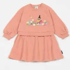 クレードスコープ 【MOOMIN】リトルミイ花畑ワンピース 110