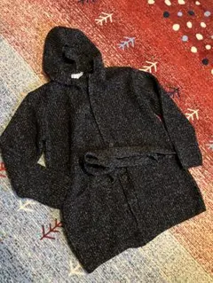 マレーラ フード付きニットカーディガン