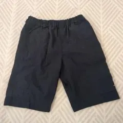 COMME CA ISM ネイビー ハーフパンツ