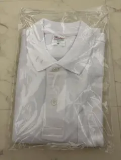 SALE【複数購入値引きあり】プリントスター　半袖ポロシャツ　白　Mサイズのサムネイル