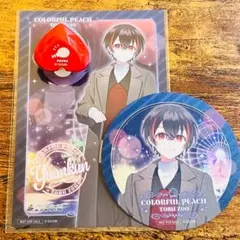 カラフルピーチ ゆあん 東武動物公園リングライト コースター ポストカード