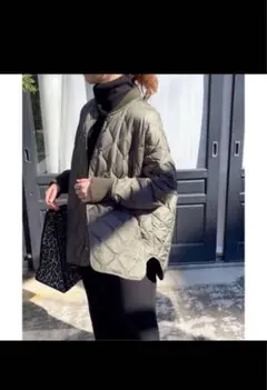 キルティングブルゾン キルティングジャケット