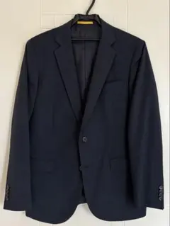 m.f.editorial スーツ上下セット 紺 グレンチェック AB5