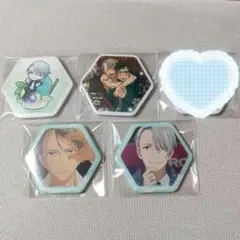 ユーリ!!! on ICE 銀盤缶バッジ 第2弾 6種 ユーリ・プリセツキー