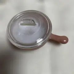 ヴィンテージ GLASBAKE ミルクガラス ワンハンドルボウル 蓋付き