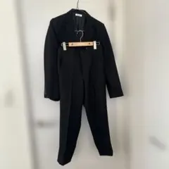 黒のスーツセット (ジャケット・パンツ)160センチ