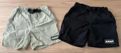 ANAP 半ズボン 2点セット Sサイズ