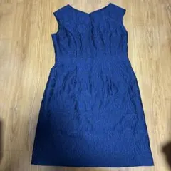 組曲　ワンピース　ネイビー　LLサイズ