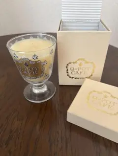 Q-POT CAFE アロマキャンドル ガラス製