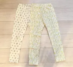 【UNIQLO ユニクロ】レギンス 2枚セット 120