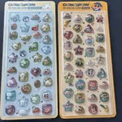 新品未使用　クレヨンしんちゃん 3Dクリスタルステッカー　2セット