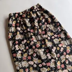 used レトロ 花柄 スカート 古着 ヴィンテージ vintage