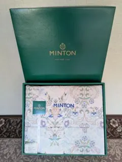 【未使用】MINTON ミントン 羽毛肌掛け布団 ダウン50％・フェザー50％