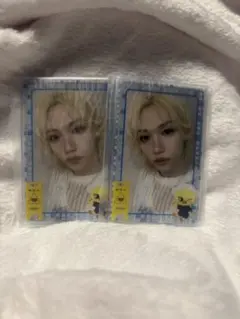 スキズ オンラインくじ サウナ フォトカードスリーブセット フィリックス ピリ