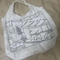 男性ブランコ　駐車場　エコバッグ&キーホルダー　おまけ付きのサムネイル