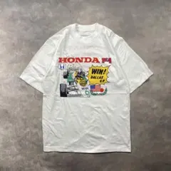 vintage 80sHONDA F1ダラスGP勝利TシャツY2K新品 AI47