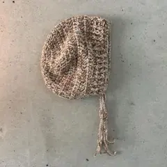 【30mo】　バラクラバ　ニット帽　ボンネット帽子　フード帽