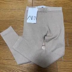 ZARA ベージュ レギンス 4-5y 110cm
