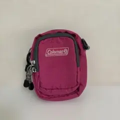 Coleman コールマン ポーチ ピンク ポシェット アウトドア