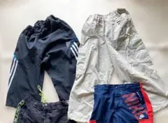 ジュニア用ズボン 2枚セット adidas & puma