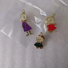 ムーミン☆リトルミイ＆ミムラ姉さん ピンバッジ ３点☆リトルミィ ピンズ