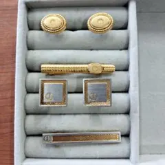 ダンヒル バーバリー セリーヌ ディオール タイピン カフス セット 