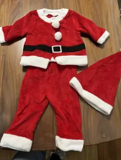 多少の値下げ交渉可。サンタクロースコスチューム　80サイズ