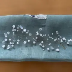 ビーズ　ヘッドドレス