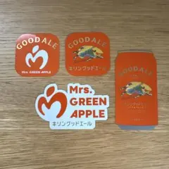 Mrs. GREEN APPLE コラボ キリングッドエールステッカー