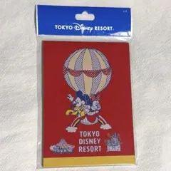 ディズニー　メモ　ミッキー　ミニー　プルート　気球