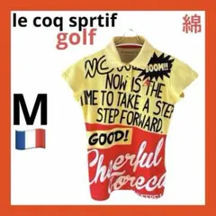 le coq sprtif ルコック　レディースゴルフポロシャツ　M イエロー