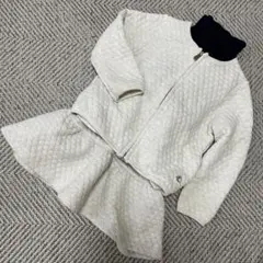 プチバトー セットアップ 3ans 95cm ブルゾン スカート オフホワイト